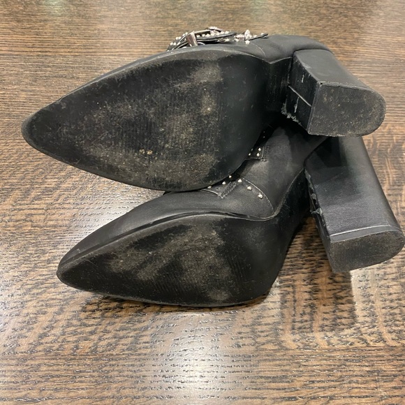 Steve Madden Comet Studded Western Booties - Picture 7 of 8